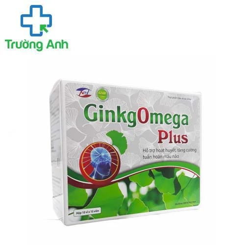 Ginkgomega Pluss - Hỗ trợ hoạt huyết tăng cường tuần hoàn máu não