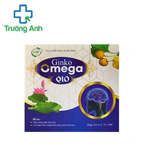 Ginko Omega Q10 - Hỗ trợ giảm nguy cơ huyết khối