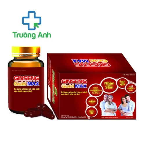 Thực phẩm bảo vệ sức khỏe GINSENG GOLD MAX