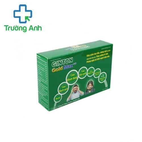 Gintongoldmax ®++ - Giúp hoạt huyết dưỡng não