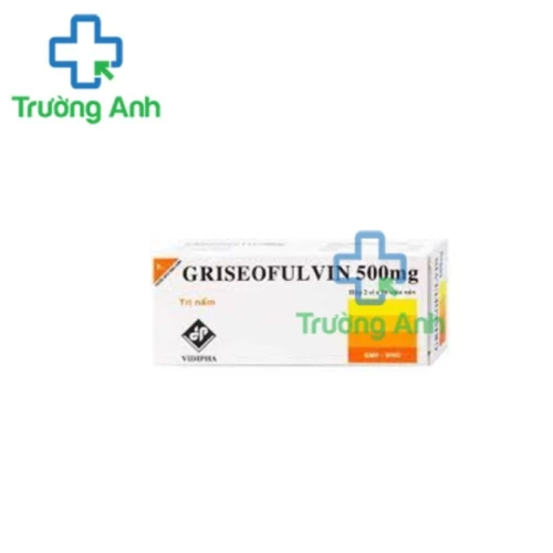 Griseofulvin 500mg Vidipha - thuốc điều trị nấm