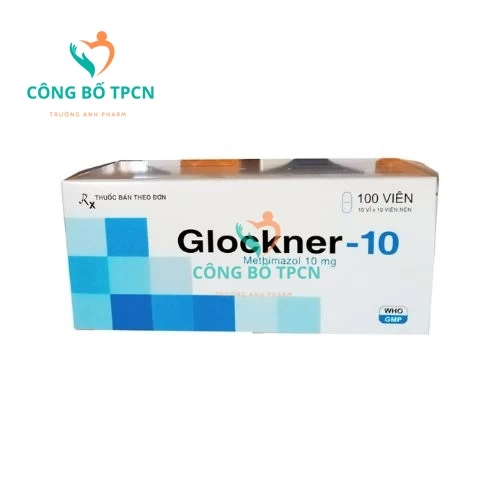 Glockner-10 Davipharm - Thuốc điều trị bệnh cường giáp hiệu quả