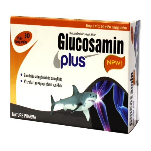 Glucosamin Plus - Hỗ trợ cơ thể tăng tiết dịch khớp, giảm đau nhức xương khớp