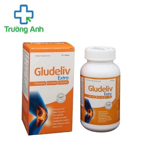 Gludeliv Extra - Hỗ trợ điều trị và làm giảm nguy cơ khô khớp