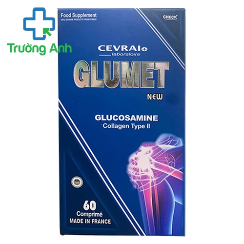 Glumet New - Giảm viêm khớp, bổ sung dưỡng chất cho xương, khớp