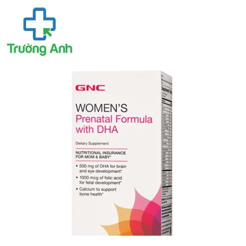  GNC Women's Prenatal Formula With DHA - Giúp chống oxy hóa