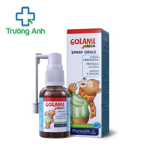 Dung dịch xịt họng Golanil Junior Spray Orale (trẻ em)