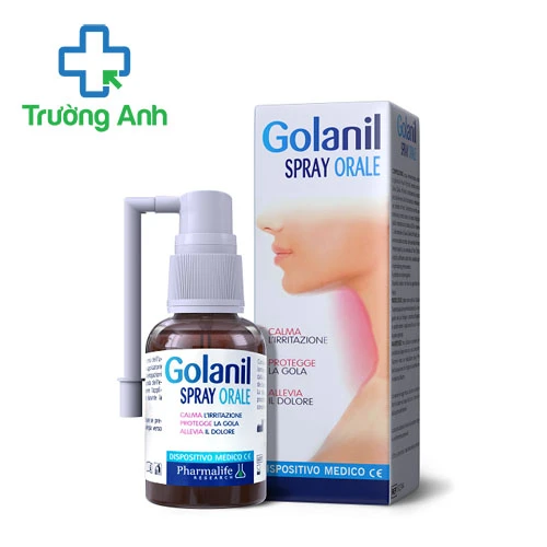 Dung dịch xịt họng Golanil Spray Orale (người lớn)