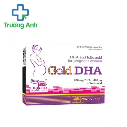 Gold DHA- Giúp bổ sung DHA và axit folic cho phụ nữ