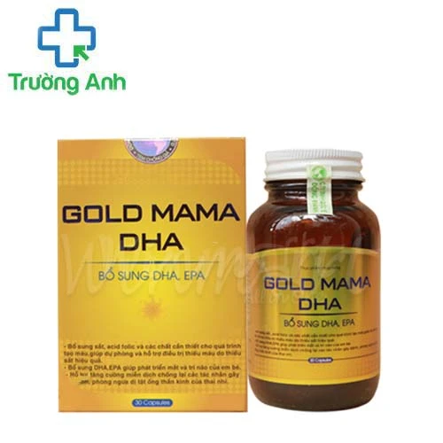 Gold Mama DHA - Giúp bổ sung DHA, EPA, acid folic