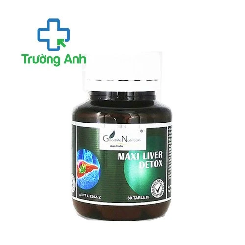 Thực phẩm bảo vệ sức khỏe Goodlife Nutrition Australia MAXI LIVER DETOX