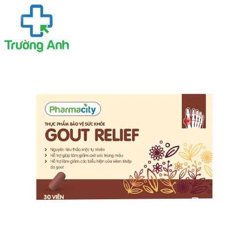 Gout Relief - Hỗ trợ giúp làm giảm acid uric trong máu