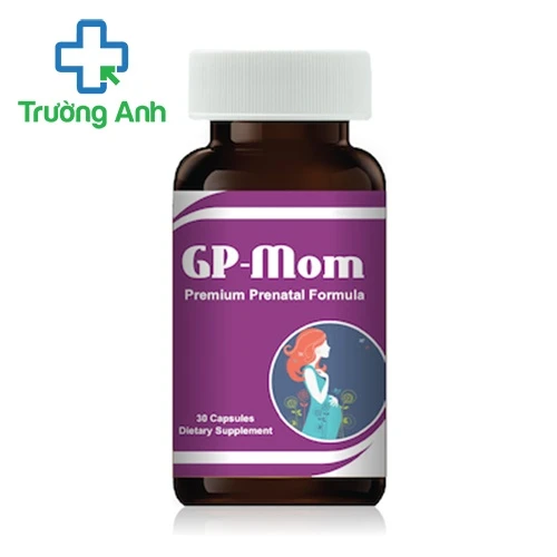 GP-MOM - Giúp bổ sung DHA, Probiotic enzyme, vitamin của Mỹ