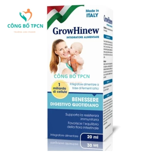 GrowHinew Erbex - Hỗ trợ tăng cường hệ tiêu hóa khỏe mạnh