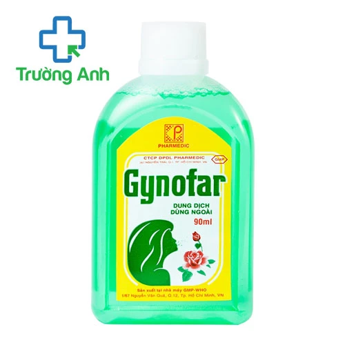 Gynofa 90ml Pharmedic - Dung dịch dùng ngoài giúp vệ sinh, sát trùng hiệu quả