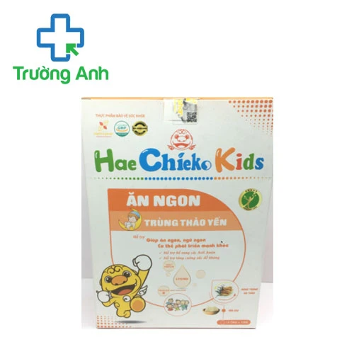 HaeChieko Kids Ăn Ngon Trùng Thảo Yến – Hỗ trợ ăn ngon hiệu quả 