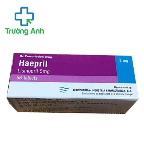Haepril 5mg - Thuốc điều trị tăng huyết áp của Bồ Đào Nha