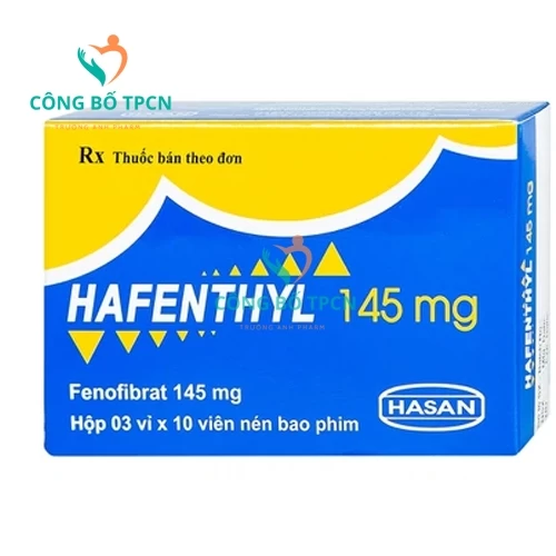 Hafenthyl 145g - Thuốc dùng để hạ lipid máu hiệu quả của Ha San