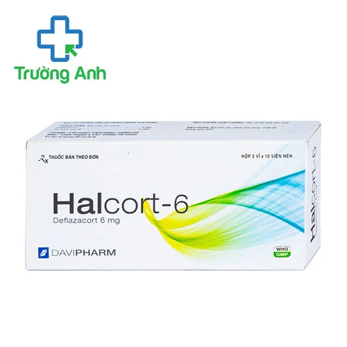 Halcort-6 Davipharm - Thuốc chống viêm hiệu quả