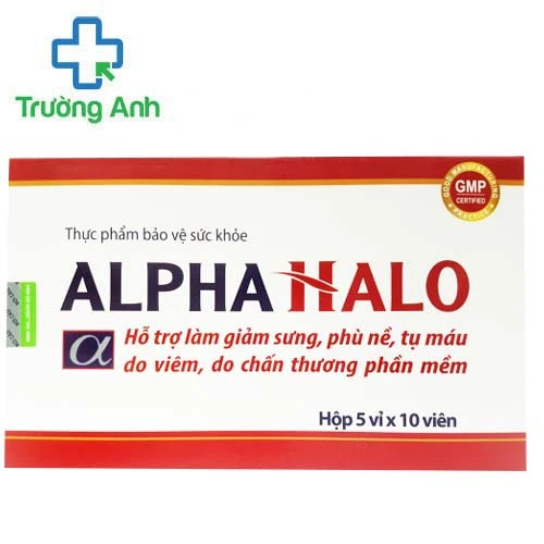 HaloBeberin - Hỗ trợ làm giảm sưng, phù nề, tụ máu do viêm