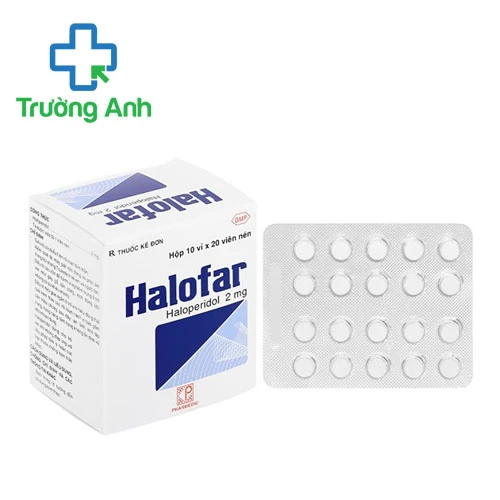 Halofar 2mg - Thuốc điều trị rối loạn tâm thần của Pharmedic