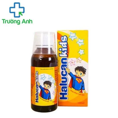 Halucan kids (dạng chai) - Tăng cường miễn dịch, giúp trẻ ăn ngon