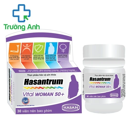 Hasantrum Vital Woman 50+ - Giúp bổ sung vitamin và khoáng chất