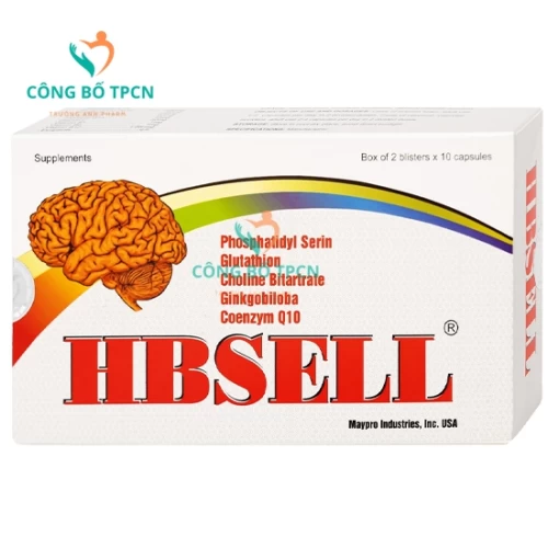 HBSell - Giúp tăng cường chức năng tuần hoàn não của Mỹ