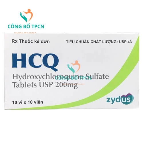 HCQ 200mg Cadila - Thuốc phòng ngừa và điều trị sốt rét hiệu quả