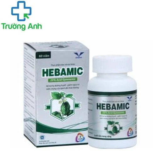Hebamic Bidipharsản - Giúp hỗ trợ hạ đường huyết hiệu quả