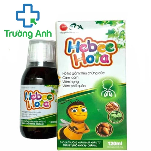 Hebee Hota (chai) - Giúp giảm viêm họng, viêm phế quản hiệu quả