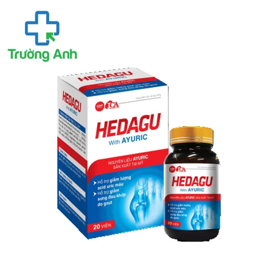 Hedagu with Ayuric - Hỗ trợ giảm lượng acid uric trong máu