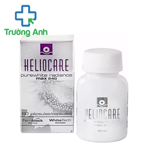 Heliocare Purewhite Radiance Max 240 - Giúp bảo vệ da cho da đều màu