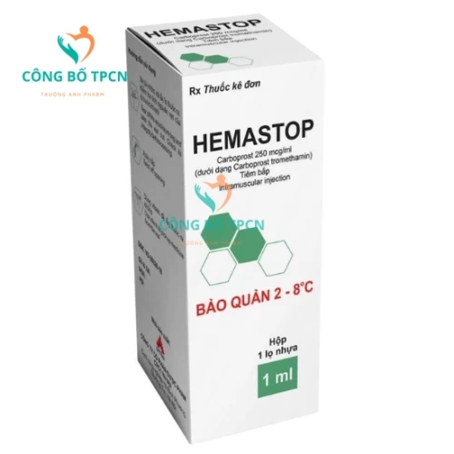 Hemastop - Thuốc cấp cứu bệnh nhân băng huyết sau sinh hiệu quả