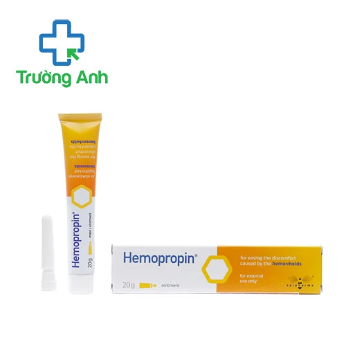 Hemopropin Apipharma - Kem bôi giúp giảm đau, rát ở người bị trĩ