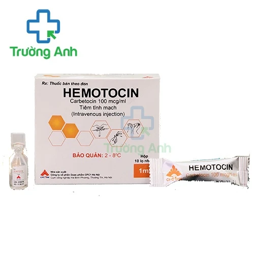 Hemotocin - Thuốc phòng mất trương lực tử cung, xuất huyết hậu sản