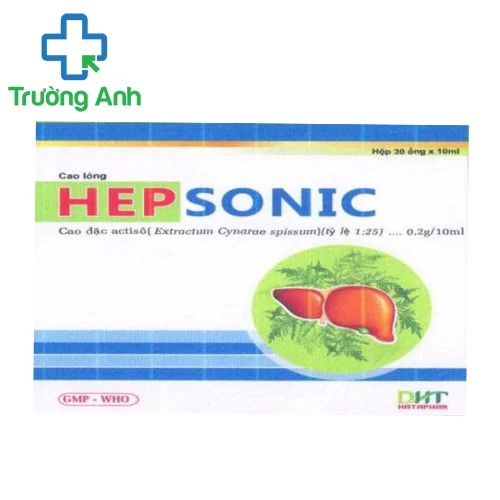 Hepsonic 0,2g/10ml Hataphar - Cao lỏng giúp điều trị tiêu hóa kém, viêm gan hiệu quả