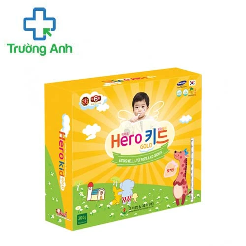 Hero Kid Gold - Hỗ trợ làm giảm các triệu chứng mệt mỏi, chán ăn