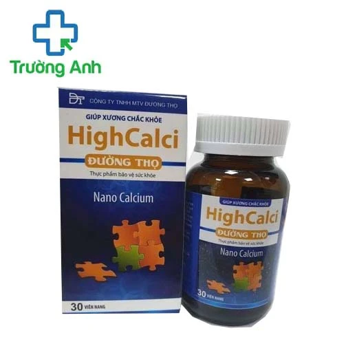 HighCalci Đường Thọ - Giúp bổ sung canxi cho xương chắc khỏe