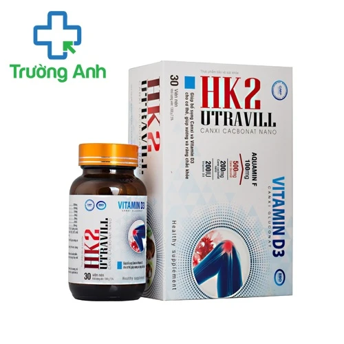 HK2 Utravill - Bổ sung Canxi và Vitamin D3 cho xương chắc khỏe