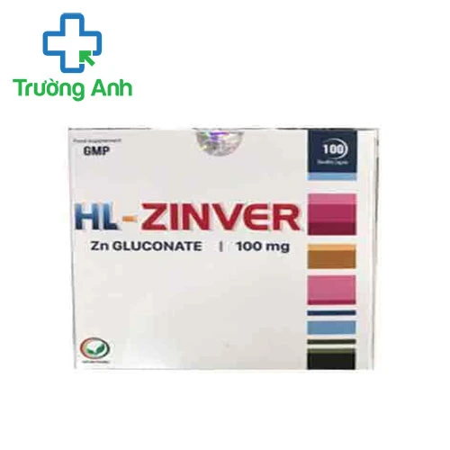 HL-Zinver - Giúp bổ sung kẽm cho cơ thể và nâng cao sức đề kháng