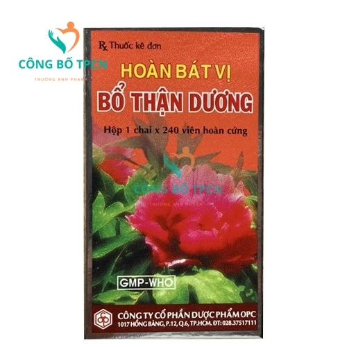 Hoàn bát vị bổ thận dương OPC - Viên uống hỗ trợ bổ thận dương