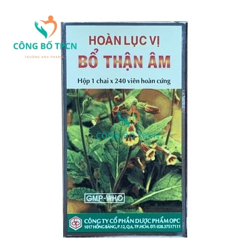 Hoàn lục vị bổ thận âm OPC giảm đau lưng, mỏi gối mồ hôi trộm