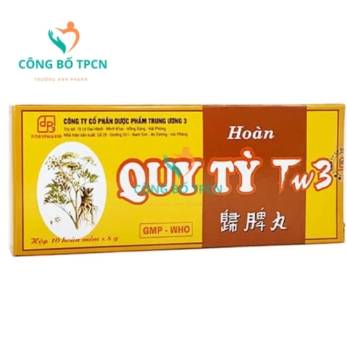 Hoàn quy tỳ tw3 - Tăng cường lưu thông khí huyết