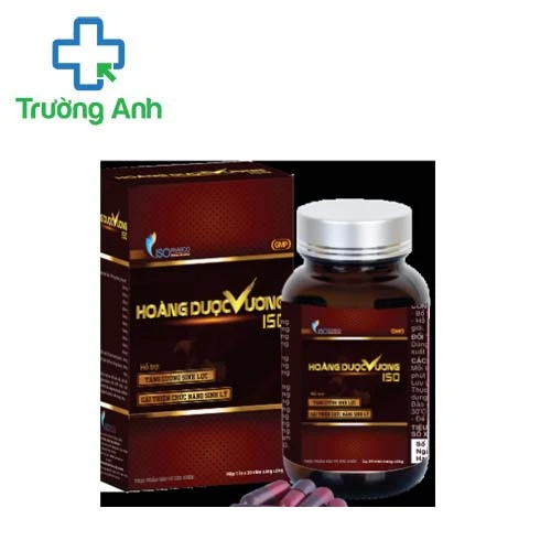 Hoàng Dược Vương Iso - Hỗ trợ bổ thận tráng dương, mạnh gân cốt