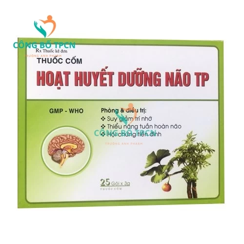 Hoạt huyết dưỡng não TP - Giúp tăng cường chức năng tuần hoàn não