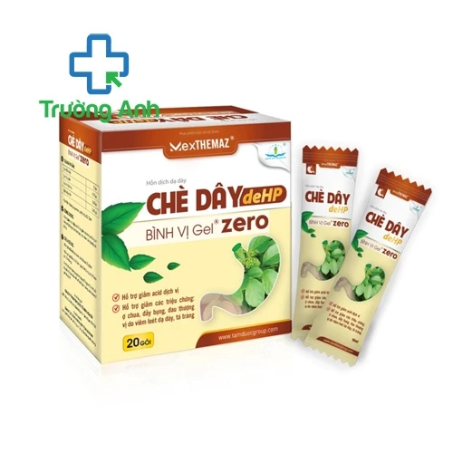 Thực phẩm bảo vệ sức khỏe Hỗn dịch dạ dày MEXTHEMAZ CHÈ DÂY deHP BÌNH VỊ gel ZERO