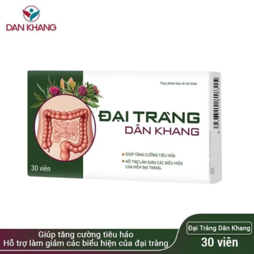 Đại Tràng Dân Khang - Thực phẩm chức năng giảm viêm đại tràng