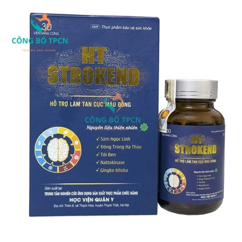 HT STrokend - Giúp làm tan cục máu đông, ngăn ngừa tai biến mạch máu não