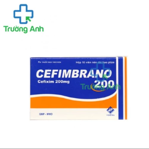 Cefimbrano 200 Vidipha - Thuốc điều trị nhiễm khuẩn